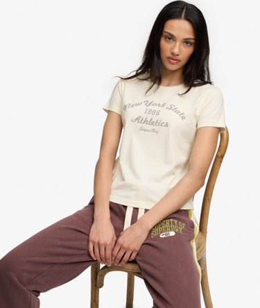 T-shirt Athletic Essentials con Grafica Vestibilit&agrave; Slim Image 1