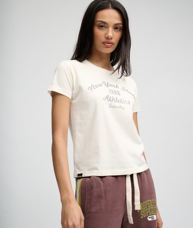 T-shirt Athletic Essentials con Grafica Vestibilit&agrave; Slim Image 2