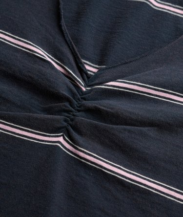 Athletic Essentials Gathered Pattern Top Image 6