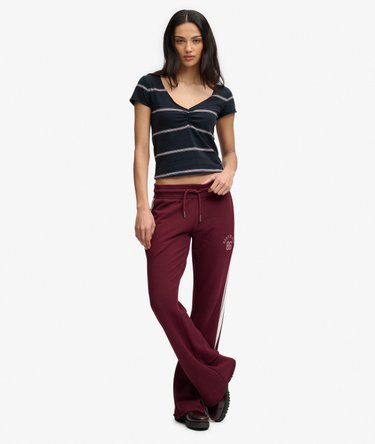 Athletic Essentials Gathered Pattern Top Image 3