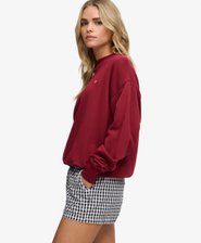Essential Heritage Crew Sweater Relaxed Pasvorm