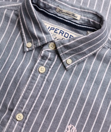 Slim Oxford Button Down Long Sleeve Shirt Image 6