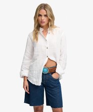 Camisa Slim Premium de Lino con Botones