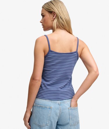 Athletic Essentials Top na ramiączkach dopasowany kr&oacute;j Image 5