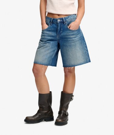 Mid Rise Baggy Shorts Relaxed Pasvorm Image 2