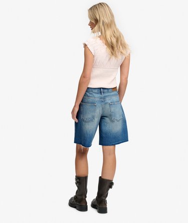 Mid Rise Baggy Shorts Relaxed Pasvorm Image 4