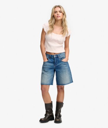 Mid Rise Baggy Shorts Relaxed Pasvorm Image 1