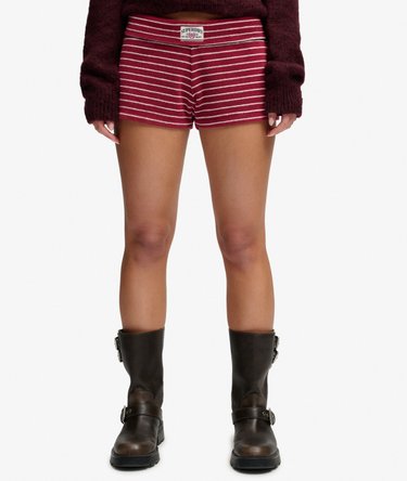 Athletic Essentials Fold Over Towelling Shorts Image 3