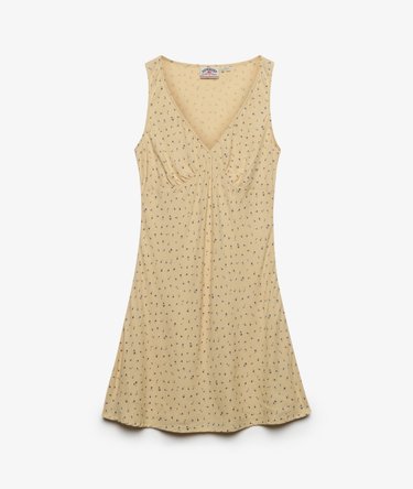 Printed Sweetheart Mini Dress Image 7