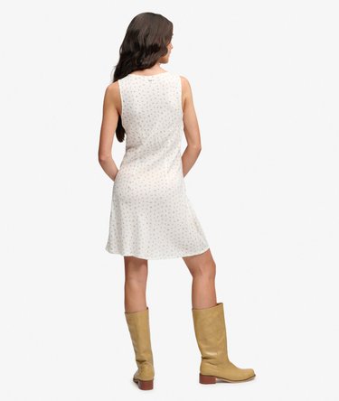Bedrucktes Mini-Kleid mit Herzausschnitt Image 6