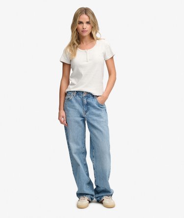 Athletic Essentials Button Down T-shirt Image 3