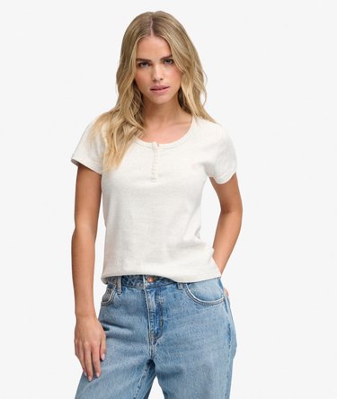 Athletic Essentials Button Down T-shirt Image 1