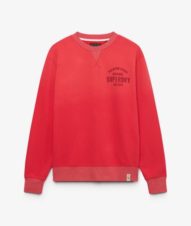 Sweatshirt Col Rond Block Text Image 7