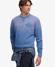 Sweatshirt Col Rond Block Text