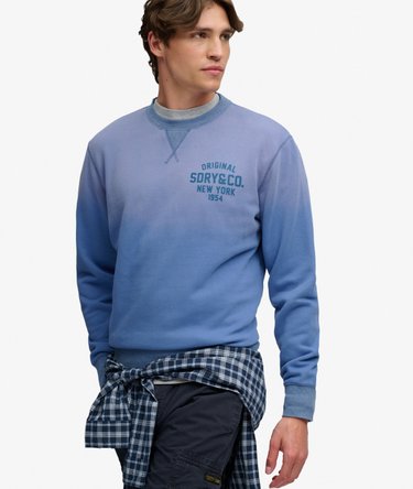 Sweatshirt Col Rond Block Text Image 2