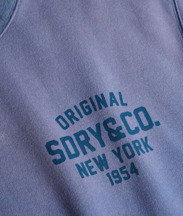 Sweatshirt Col Rond Block Text Image 6