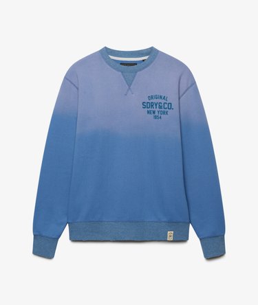 Sweatshirt Col Rond Block Text Image 7