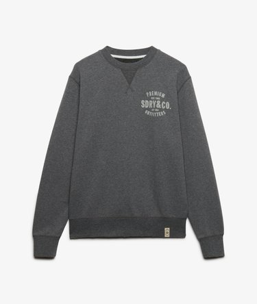 Sweatshirt Col Rond Block Text Image 7