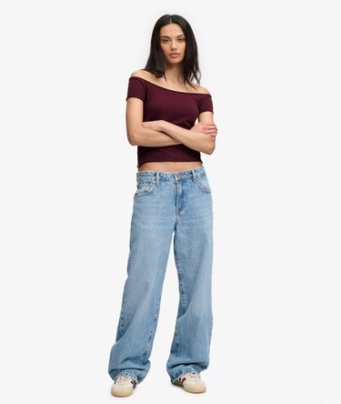 Bardot Short Sleeve Off Shoulder Top Image 3