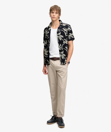 Hawaiian Print Short Sleeve Shirt Image 4