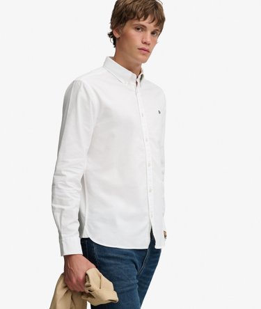 Camisa Oxford Cl&aacute;sica de Manga Larga Image 2