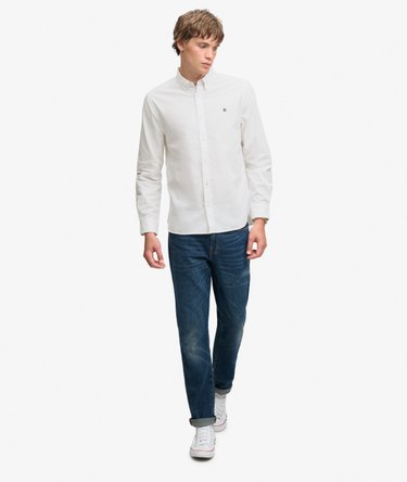 Camisa Oxford Cl&aacute;sica de Manga Larga Image 3