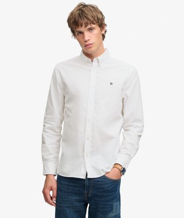Camisa Oxford Cl&aacute;sica de Manga Larga Image 1