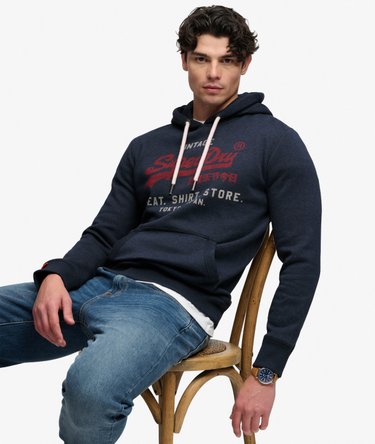 Vintage Logo Heritage Relaxed Hoodie Image 4