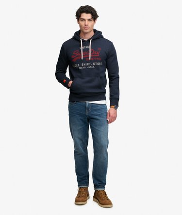Vintage Logo Heritage Relaxed Hoodie Image 2