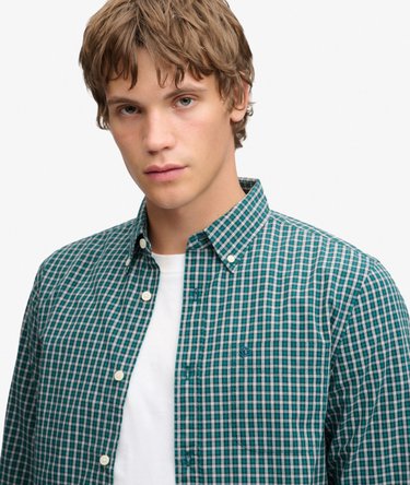 Preppy Poplin Overhemd met Lange Mouwen Image 4