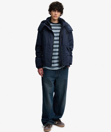 Hooded Microfibre Arctic Windcheater Jacket Image 2