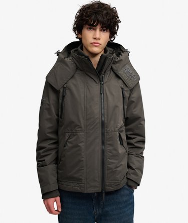 Hooded Microfibre Arctic Windcheater Jacket Image 4