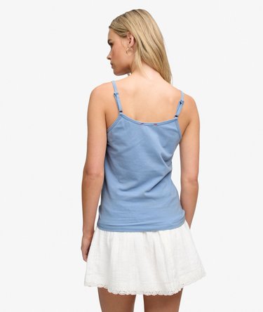 Athletic Essentials Trim V-Neck Vest Top Image 4