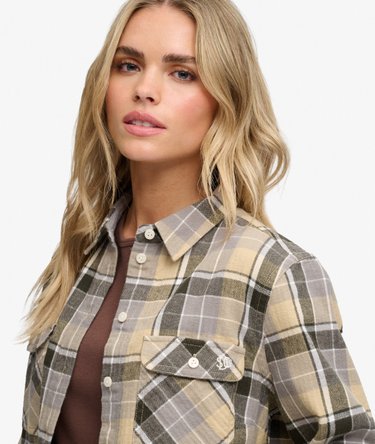 Lumberjack Geruite Flanellen Overhemd Image 4