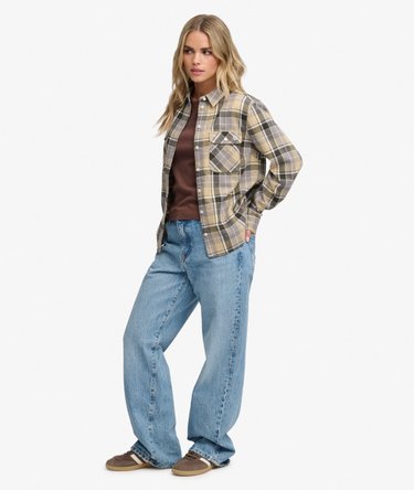 Lumberjack Geruite Flanellen Overhemd Image 3