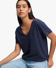 Studios Slub T-Shirt mit Stickerei