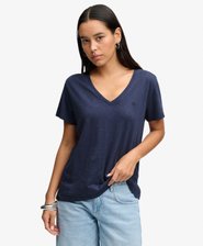 Studios Slub T-Shirt mit Stickerei