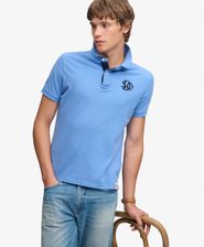 Pique Monogram Polo Shirt