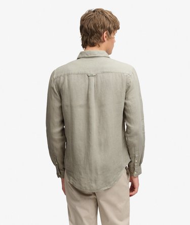 Camicia in lino Riviera a maniche lunghe Image 5