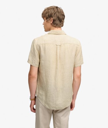 Riviera Short Sleeve Linen Shirt Image 5