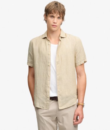 Riviera Short Sleeve Linen Shirt Image 2
