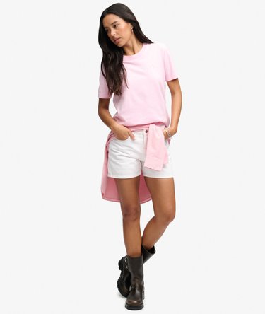 Essential Logo Embroidered T-Shirt Image 3
