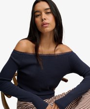 Athletic Essentials Lace Long Sleeve Top