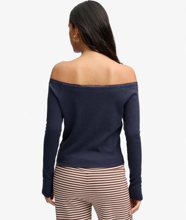 Athletic Essentials Langarmshirt mit Spitze Image 5