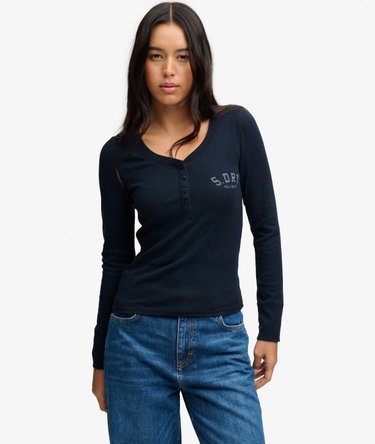 Athletic Langarmshirt mit Knopfleiste Image 1
