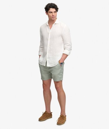 The Merchant Store - Linen Shorts Image 1