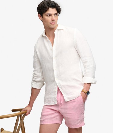 The Merchant Store - Linen Shorts Image 2