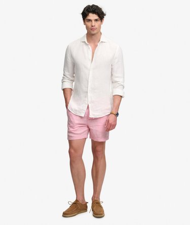 The Merchant Store - Linen Shorts Image 5