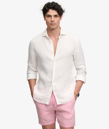 The Merchant Store - Linen Shorts Image 1