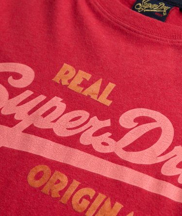 Organic Cotton Vintage Logo Scripted T-Shirt Image 6